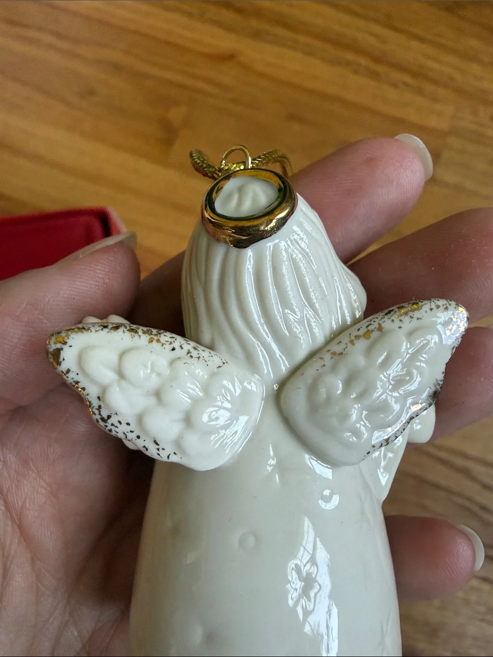 Lenox Angel Wishes Snowflake Bell Ornament new in box